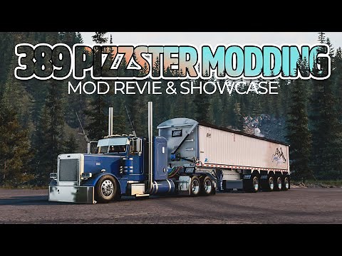 Pizzster Modding 389 Peterbilt | ATS MOD REVIEW