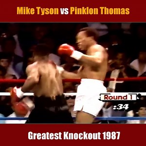 383K views · 3.3K reactions | Greatest Knockout - Mike Tyson vs Pinklon Thomas Highlights 1987 | Iron Man Boxing | Facebook