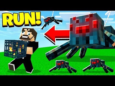 How to build a *HUGE* SPIDER FARM in Minecraft