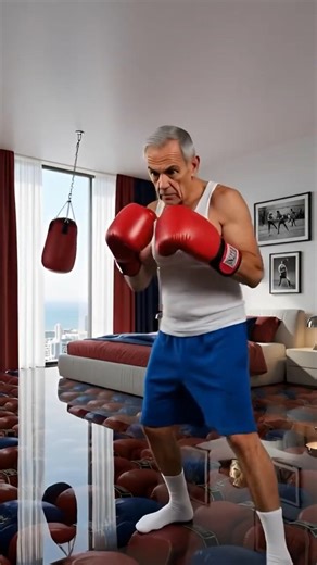 INSANE Epoxy Floor Full of Boxing Gloves 😱🥊 Epic Transformation! #epoxy #floor #boxing #diy