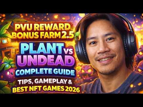PVU Reward Bonus Farm 2.5 🌱 Plant vs Undead Complete Guide | Tips, Gameplay & NFT Games 2026