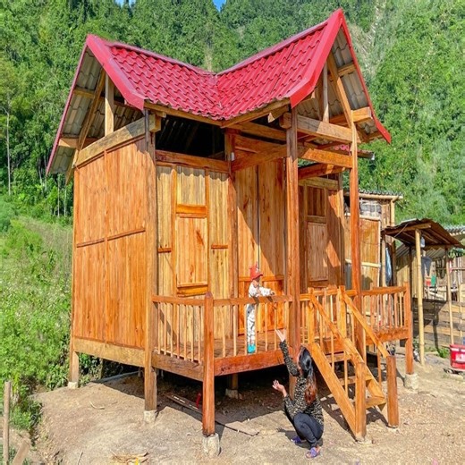 1K views · 20 reactions | Single Mom - DIY Wooden - How to Make Wooden Windows, Waterproof Paint to Protect Wood #diy | Building New Life | Facebook