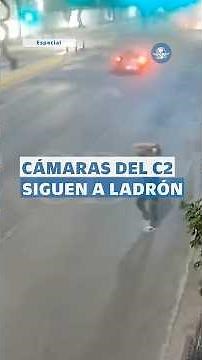 “Cachan” a extranjero robando batería de planta de luz #shorts