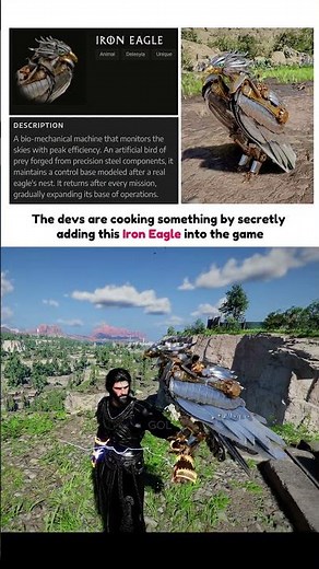 The devs secretly added this Iron Eagle into Crimson Desert 😳