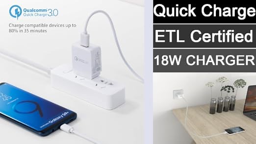 QC3.0 Rapid Wall Charger 