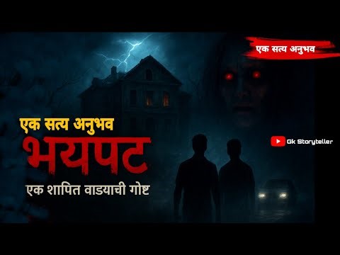 😱 “शापित वाड्यातील रात्र | खरं घडलं होतं हे! | Marathi Horror True Story | horror experience marathi