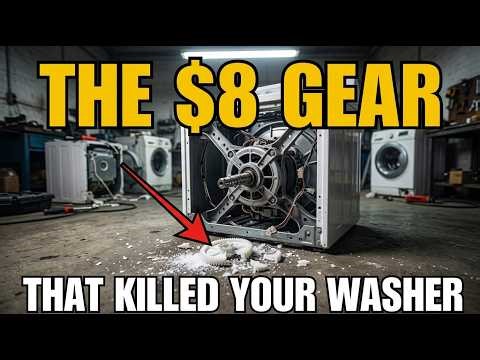 The $1,200 Washing Machine With $8 Plastic Gears Inside