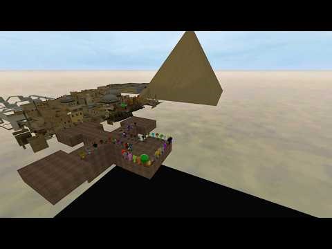 SPARTAN Kicks Sprunki & Sprunki Mr. Sun Characters Off the Floating Pyramid! | Garry’s Mod
