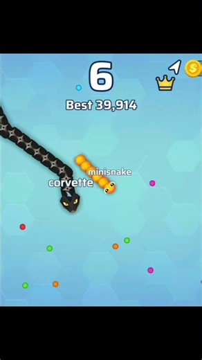 how to get coins in snake Io 👍🤯🔥👑Mini Snake Game 🤯 Snake.io #snakegame #snake.io #shortsfeed