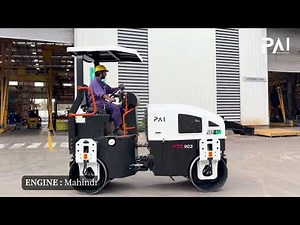 PTC 903 Mini Compactor | Compact Power for Soil & Asphalt Compaction