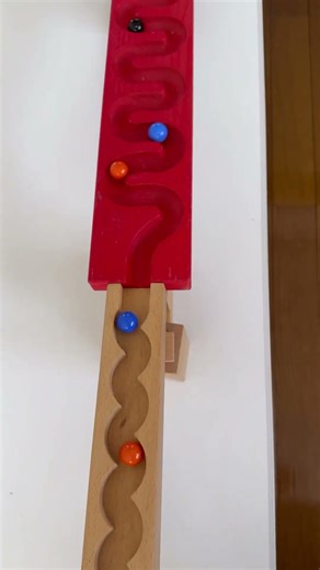 Artistic Marble Run Race☆Wooden Long Course #4