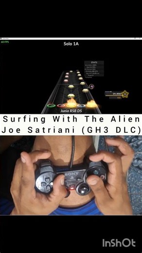 Surfing With The Alien Tapping Solo Dualshock FC #clonehero #gh3