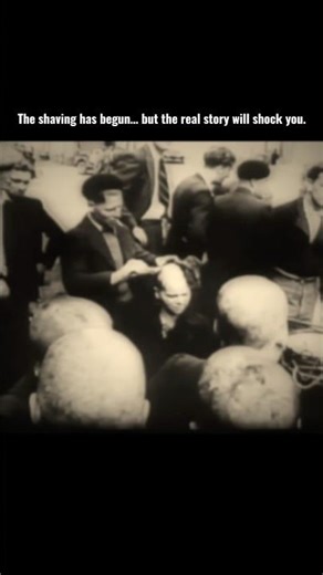 France 1944: Women Accused of Collaboration | Rare WW2 Footage #shorts