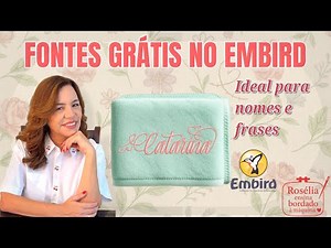 How to Download Fonts from the Internet and Use in Embird — Personalize Your Embroidery!