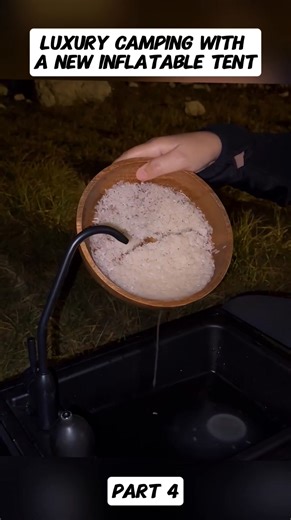 18K views · 548 reactions | Luxury Camping with a New Inflatable Tent #campinglife #campingintherain #tentcamping | Royal Camp | Facebook