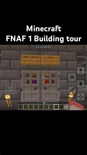 Fnaf Building Tour #fnaf #minecraft #minecraftbuilding #minecraftfnaf #fnaf1 #fivenightsatfreddys