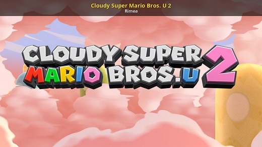 Cloudy Super Mario Bros. U 2 Mod for New Super Mario Bros. U / New Super Luigi U | NSMBU Mods