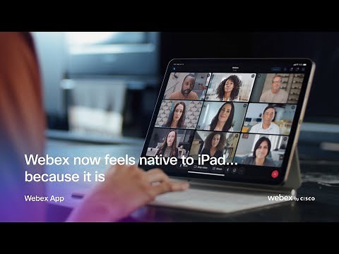 Native for iPad | Webex for Apple
