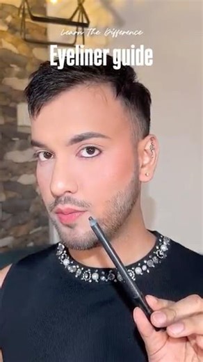 Different eyeliner styles = different eye shapes 👀 #makeup #eyeliner #eyelinertutorial