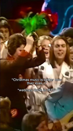 Christmas music doesn't get any better than Slade in 1973..this is one of the most iconic Xmas songs
