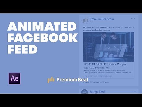 Animate Facebook in After Effects + Free AE File | PremiumBeat.com