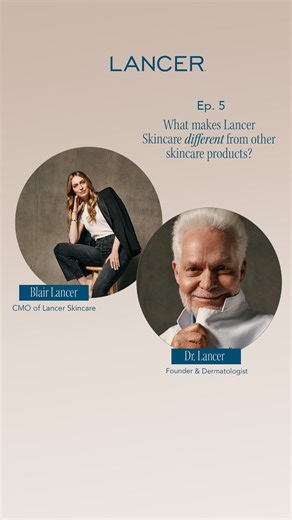 Dr. Harold Lancer on Instagram: "Ep. 5 Blair + Dr. Lancer Q&A Dr. Lancer + @blairlancer discuss what makes Lancer Skincare different from other skincare products #qanda #dermatology #skincareproducts #beforeandafter #highquality #skincaretips"