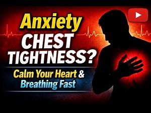 Anxiety Chest Tightness Explained | How to Calm Your Heart & Breathing Fast