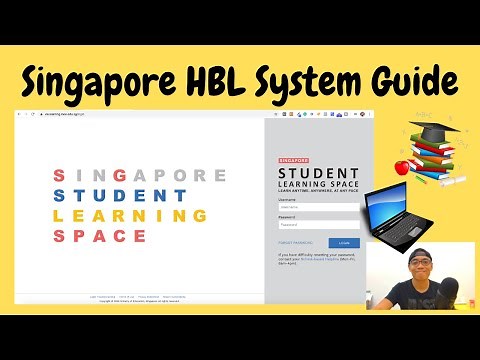 Guide To Home Based Learning Singapore System | Student Learning Space Tutorial