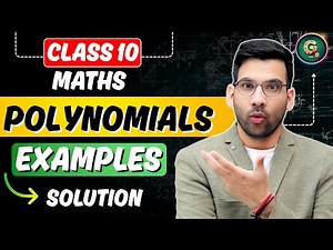 Class - 10 Polynomials Examples || New NCERT || CBSE || Green Board