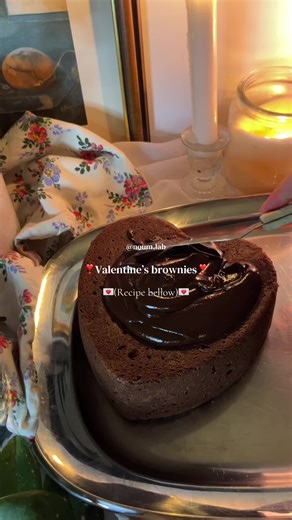 Valentine's Fudgy Brownie Recipe