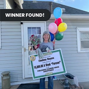 WE FOUND OUR BIG WINNER! Congratulations, Thelma! Stay tuned for the full winning moment story! 🎉❤️ | PCH Prize Patrol