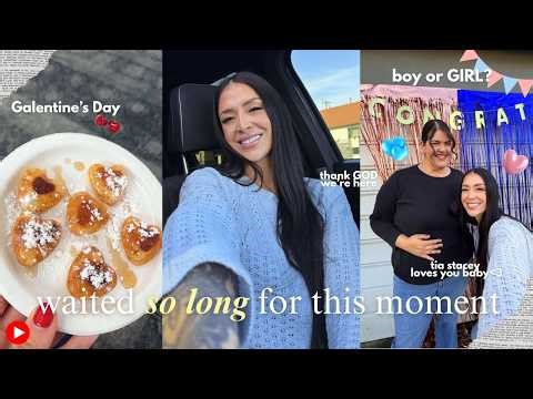 GENDER REVEAL time 🎀🫐 let's hang out