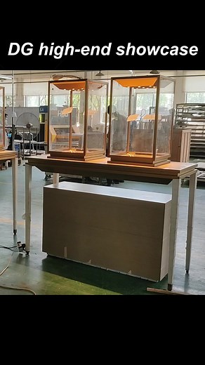 If you want a higher level of modern design glass display case, this showcase is the best choice for you. A large glass display area is set on the top, and the bottom is equipped with a storage base cabinet, which is very suitable for placing in jewelry stores, exhibition halls and other places. If you also like this jewelry showcase, please contact DG display showcase. Email: sales@degreefurniture.com WhatsApp： 86 13610079233 #jewelryshowcase #displayshowcase #showcase | DG Display Showcase