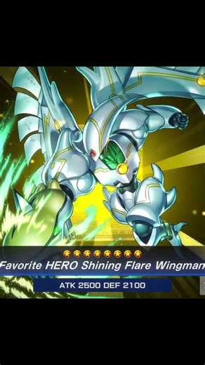 Overframe Favorite HERO Shining Flare Wingman Master Duel #yugioh #masterduel Yu-Gi-Oh! Master Duel