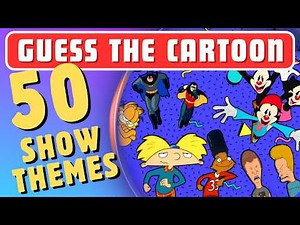 Guess The Cartoon THEME SONG Challenge (50 Shows from the 90's)