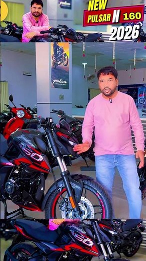 Pulsar N160 2026 😳 New Look + Mileage Shock! Worth It or Not? 🔥 #shorts