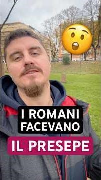 The Romans made the nativity scene