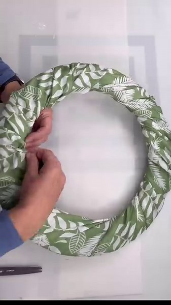 1M views · 6.6K reactions | Dollar tree Scarf Wreath | Chalk It Up Fancy | Facebook
