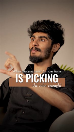 Deepak Kumar | Interior Designer | Interior Stylist on Instagram: "I've personally used @mrfvapocurepaints Give it a try. Comment "MRF PAINT" for more details. (This is a promotion reel) #paintcolors #homepaint #paint #mrfpaints"