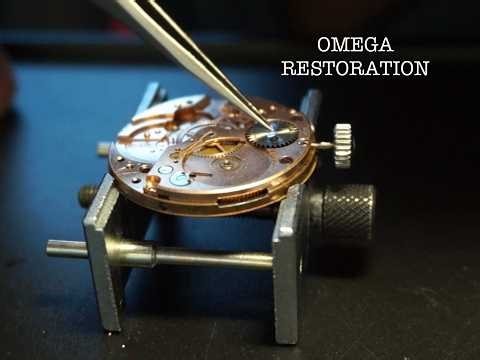 How to Service a Vintage Omega Watch | Watchmaker Workshop