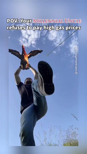 When Your Millennial Uncle Refuses To Pay High Gas Prices 🐓⛽️ #ocarinaoftime #zelda #retrogaming