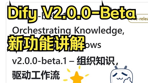 【产品新版本体验】Dify V2.0.0-Beta新功能讲解