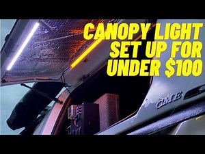 Budget LED Camping Light Installation (Touring Canopy Set Up)