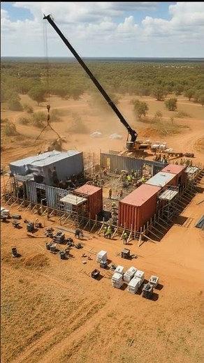 Epic Luxury Shipping Container Home Build | Timelapse Construction USA #ShippingContainerHome #usa