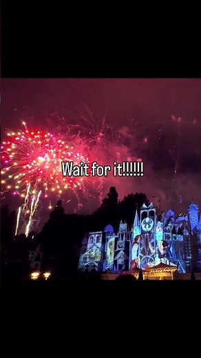 Taste of #Disneyland #fireworks #WondrousJourneys viewed from #smallworld #disney #disneylandresort