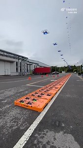 356K views · 1K reactions | 無人機群，一鍵全部起飛，一鍵全部收回，收回時的定位精度可達cm等級。 https://video.weibo.com/show?fid=1034:5120130305163272 | Smart Robots 智慧機器人 | Facebook