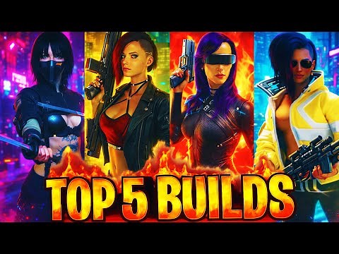 TOP 5 MOST OP BUILDS IN CYBERPUNK 2077! Cyberpunk 2077 Best Builds (NEW META)