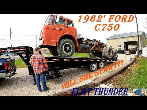1962 FORD C750 (CABOVER); WILL SHE START??