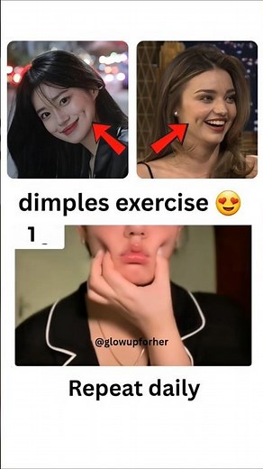 Want Dimples? Try This Trick ✨️