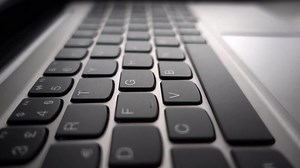 Computer Keyboard Slow Motion